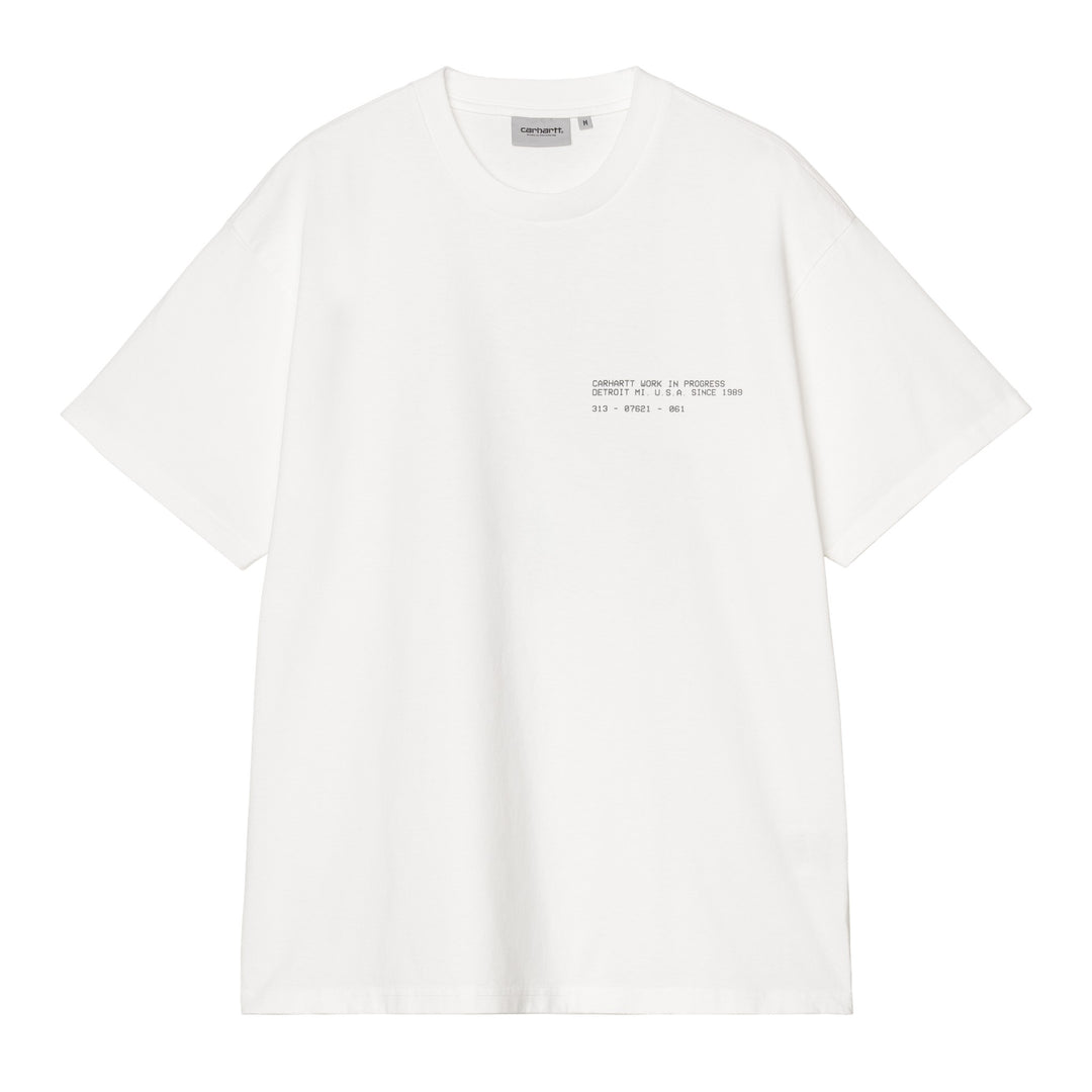 S/S Feather Progress T-shirt White