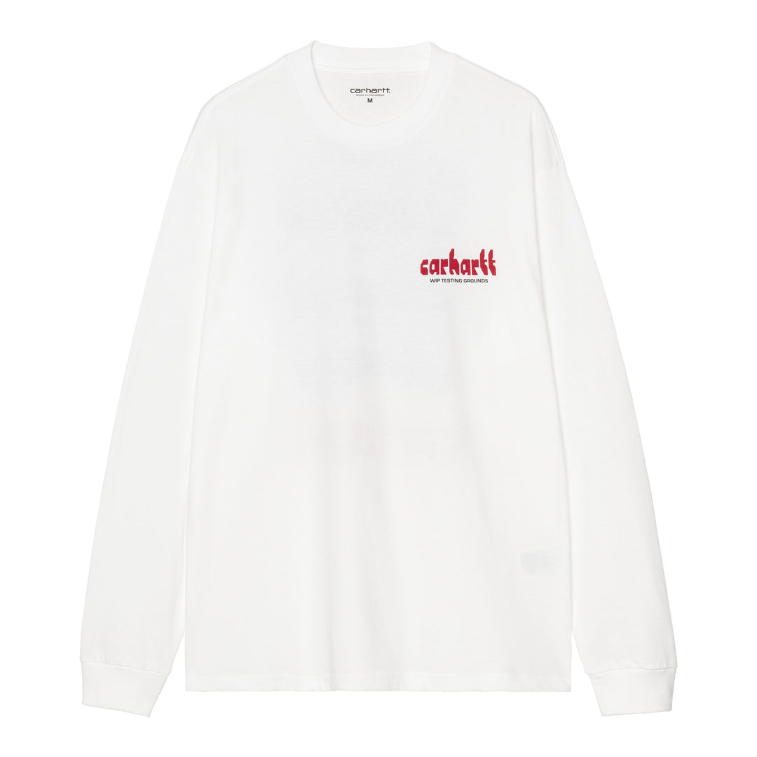 L/S Framework T-shirt White