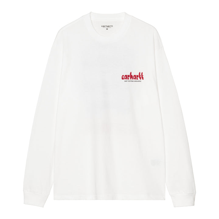 L/S Framework T-shirt White