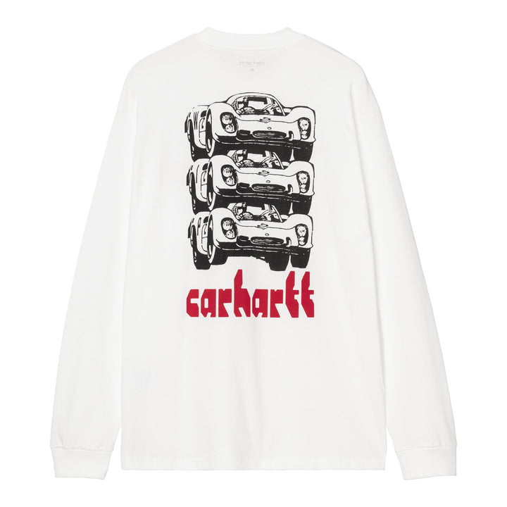 L/S Framework T-shirt White