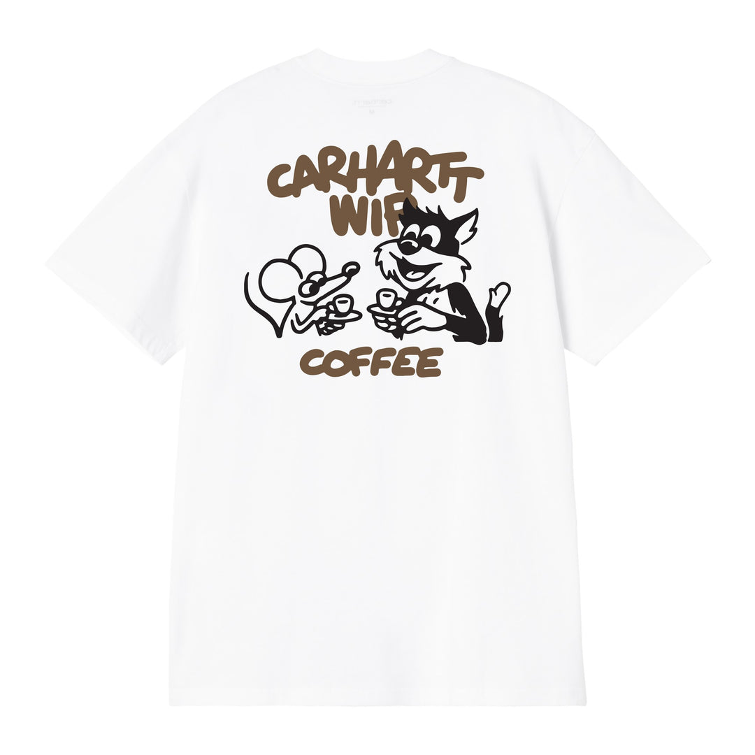 S/S Coffee Break T-shirt White