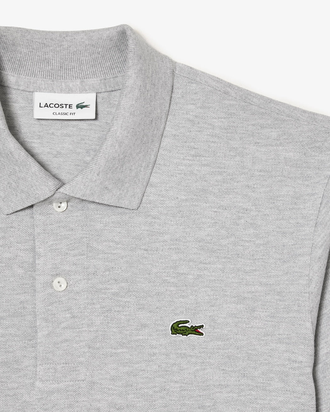 Polo L.12.12 Classic Fit Chiné 1hp1 Silver Chine