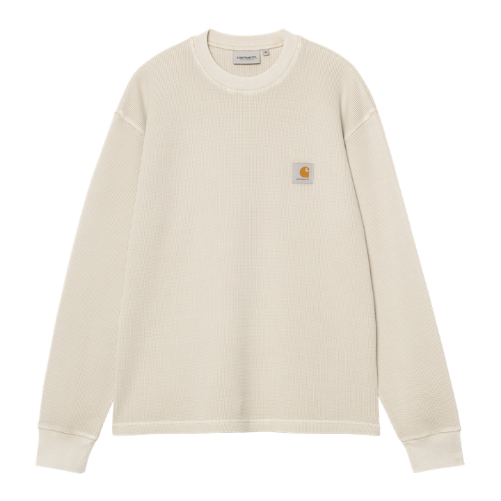 L/S Vista Waffle T-shirt Fleur De Sel / Garment Dyed
