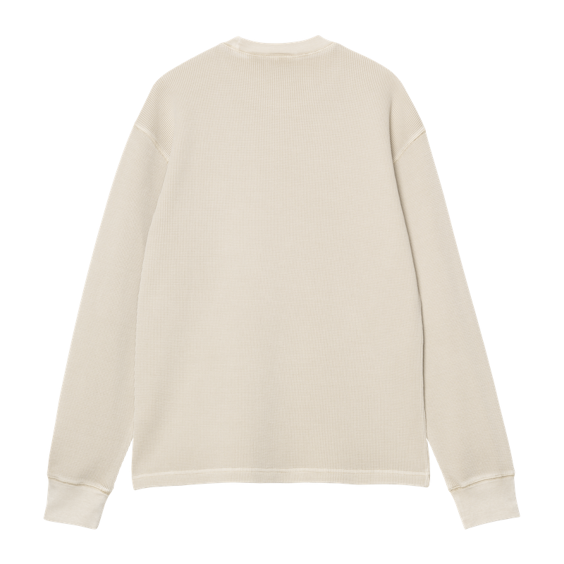 L/S Vista Waffle T-shirt Fleur De Sel / Garment Dyed