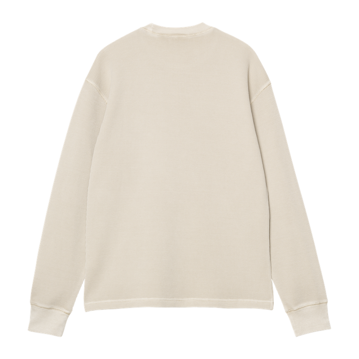 L/S Vista Waffle T-shirt Fleur De Sel / Garment Dyed