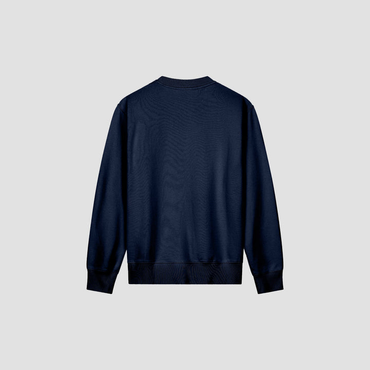 Sans Embro Crewneck Navy