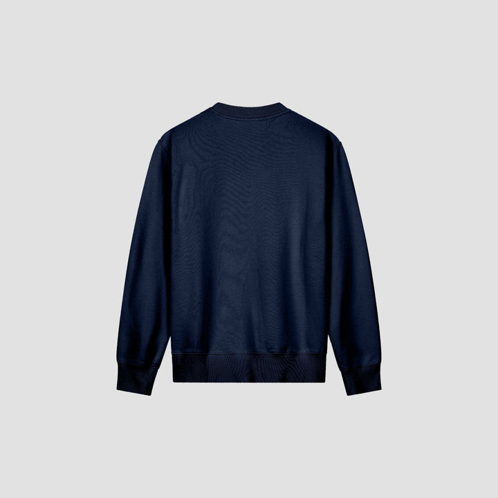 Sans Embro Crewneck Navy