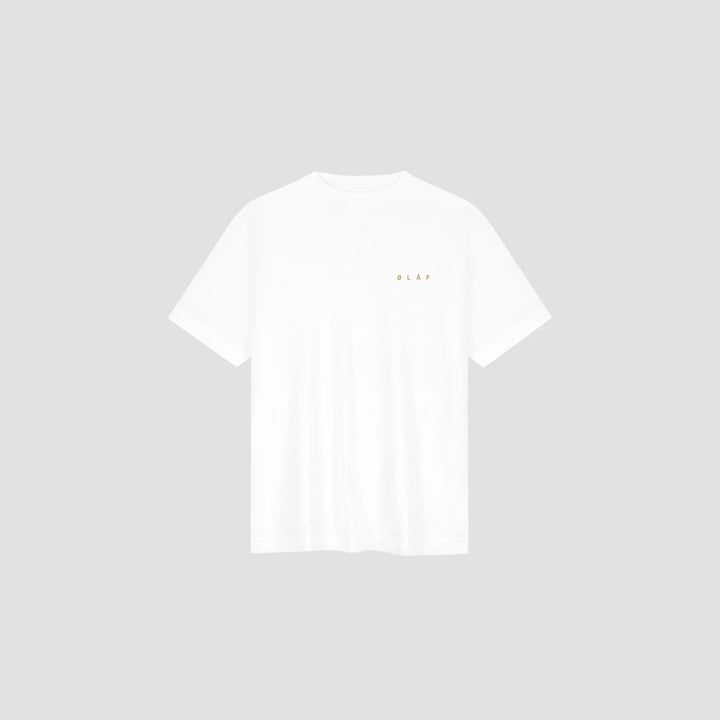 Lined Face Tee Optical White