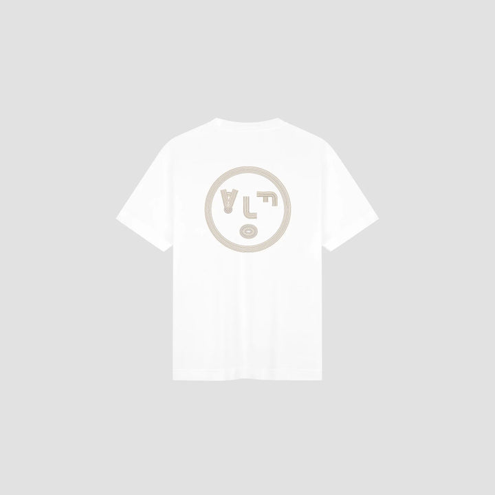 Lined Face Tee Optical White