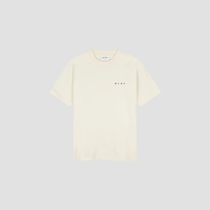 Crafted Face Tee Off-white