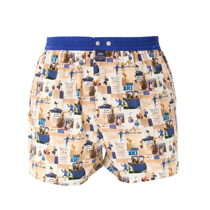 Boxer Short Après-ski Beige