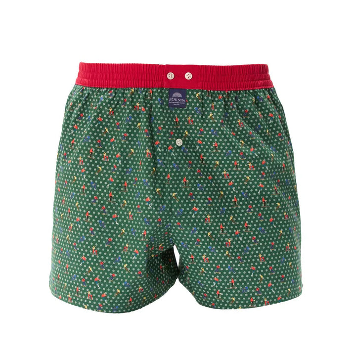 Boxer Short Skiërs Green
