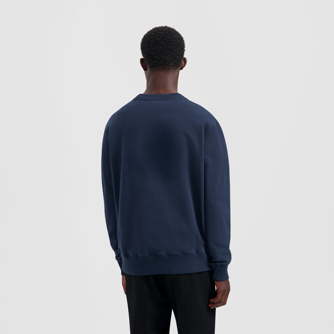 Sans Embro Crewneck Navy