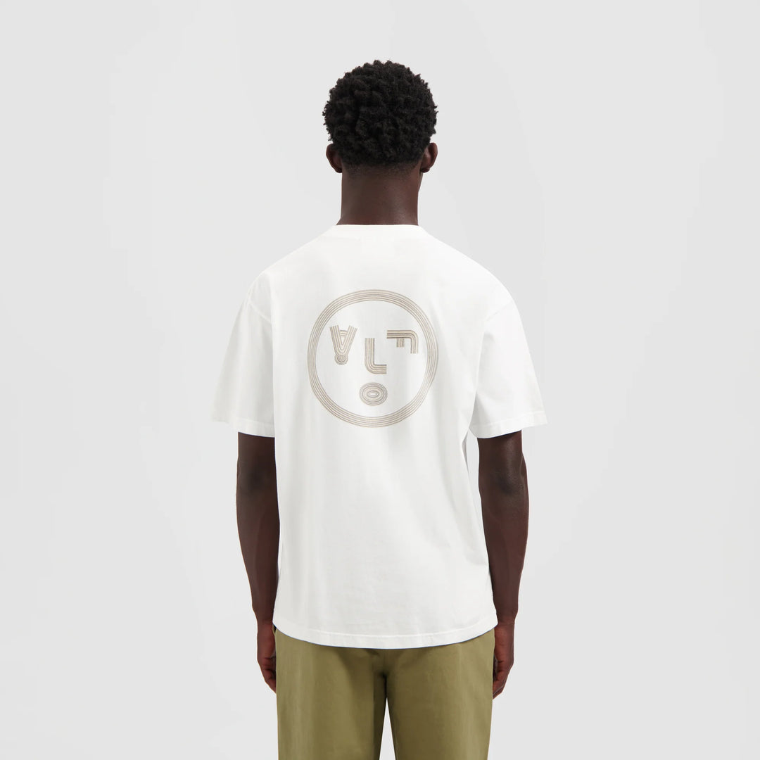 Lined Face Tee Optical White