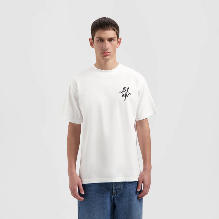 Monogram Graphic Tee Optical White