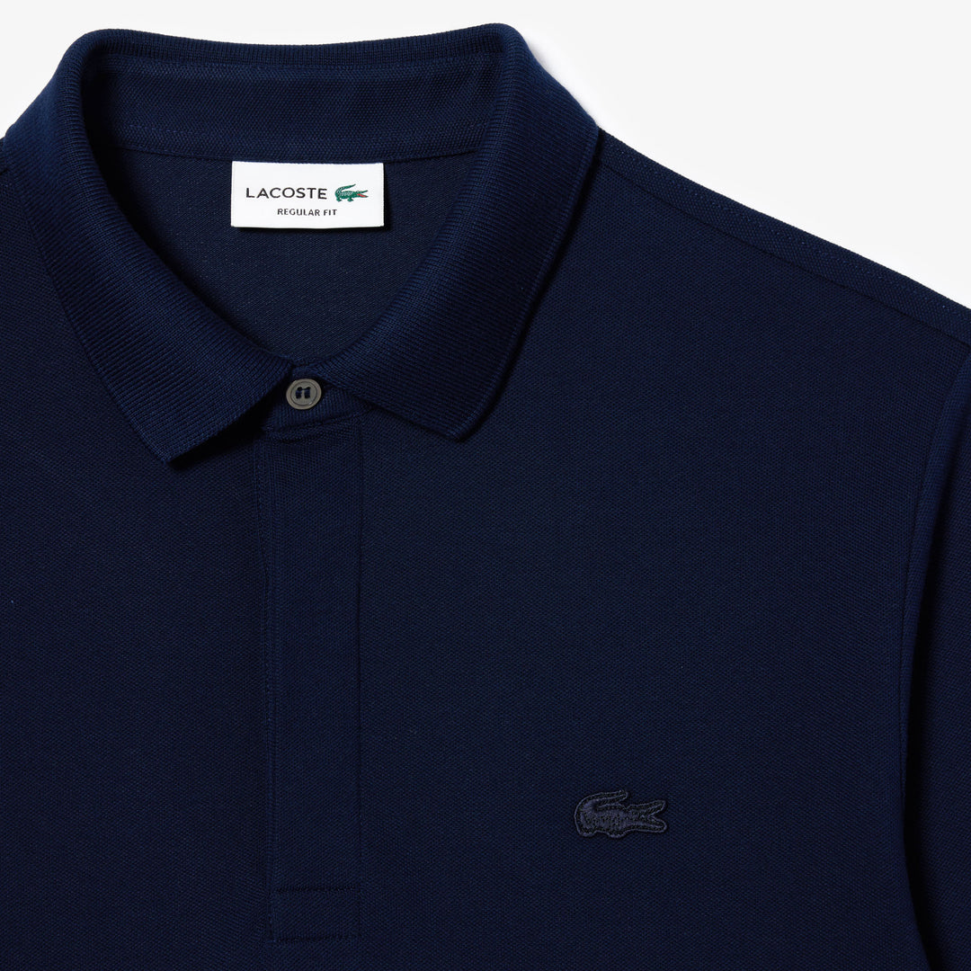 1hp4 Men's L/S Polo 01 Navy Blue - The Road 1380