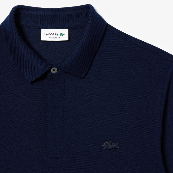 1hp4 Men's L/S Polo 01 Navy Blue - The Road 1380