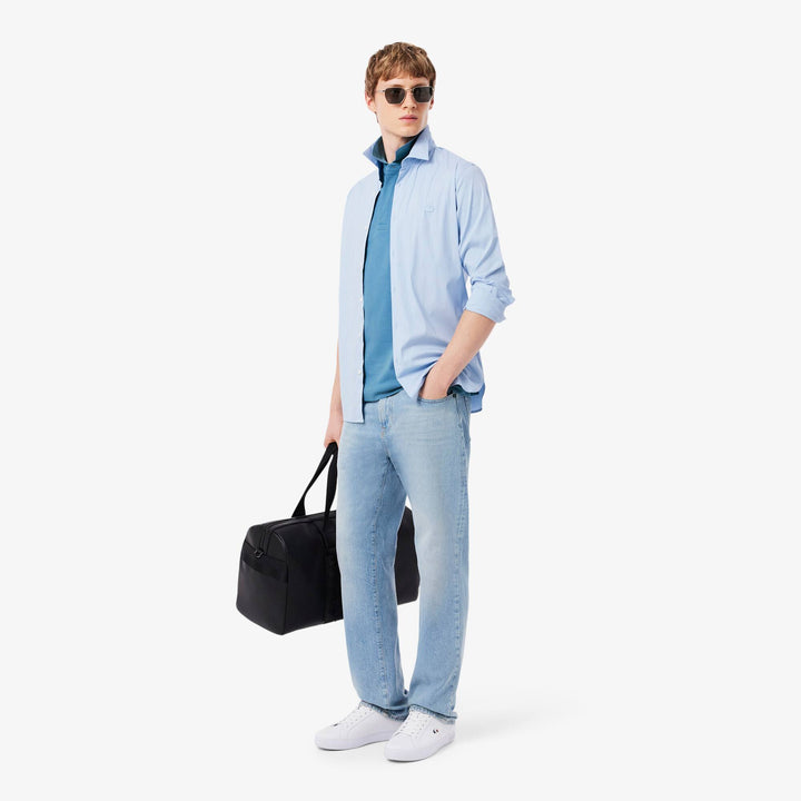 Polo Paris Regular Fit En Piqué Stretch 1hp3 (col: Abyss Blue