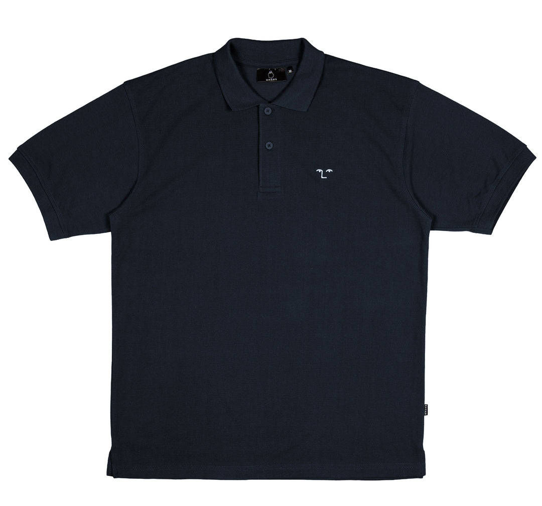 Face-off Embroidered Polo Face-off Embroidered Po Navy