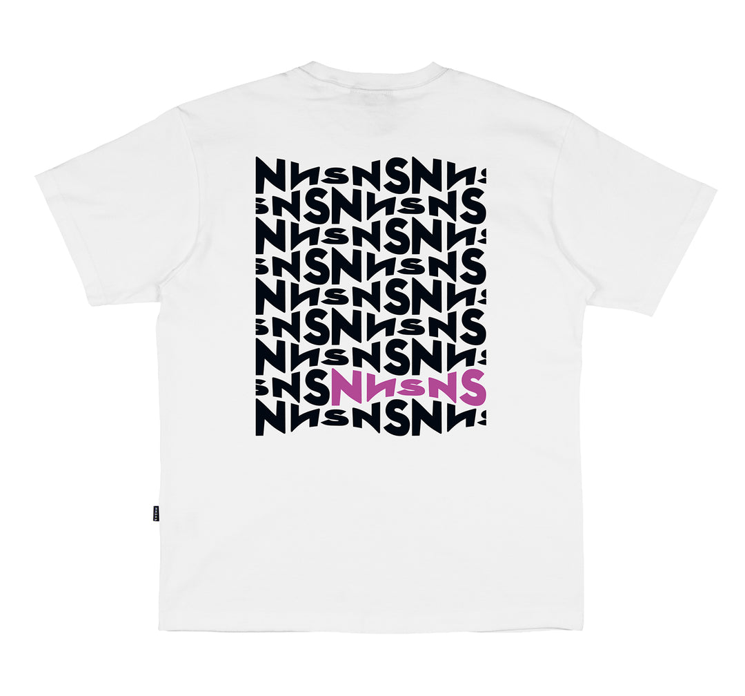 Waves Tee White