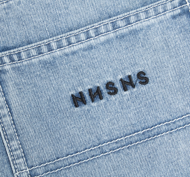 Yeti Short Light Stone Washed Denim