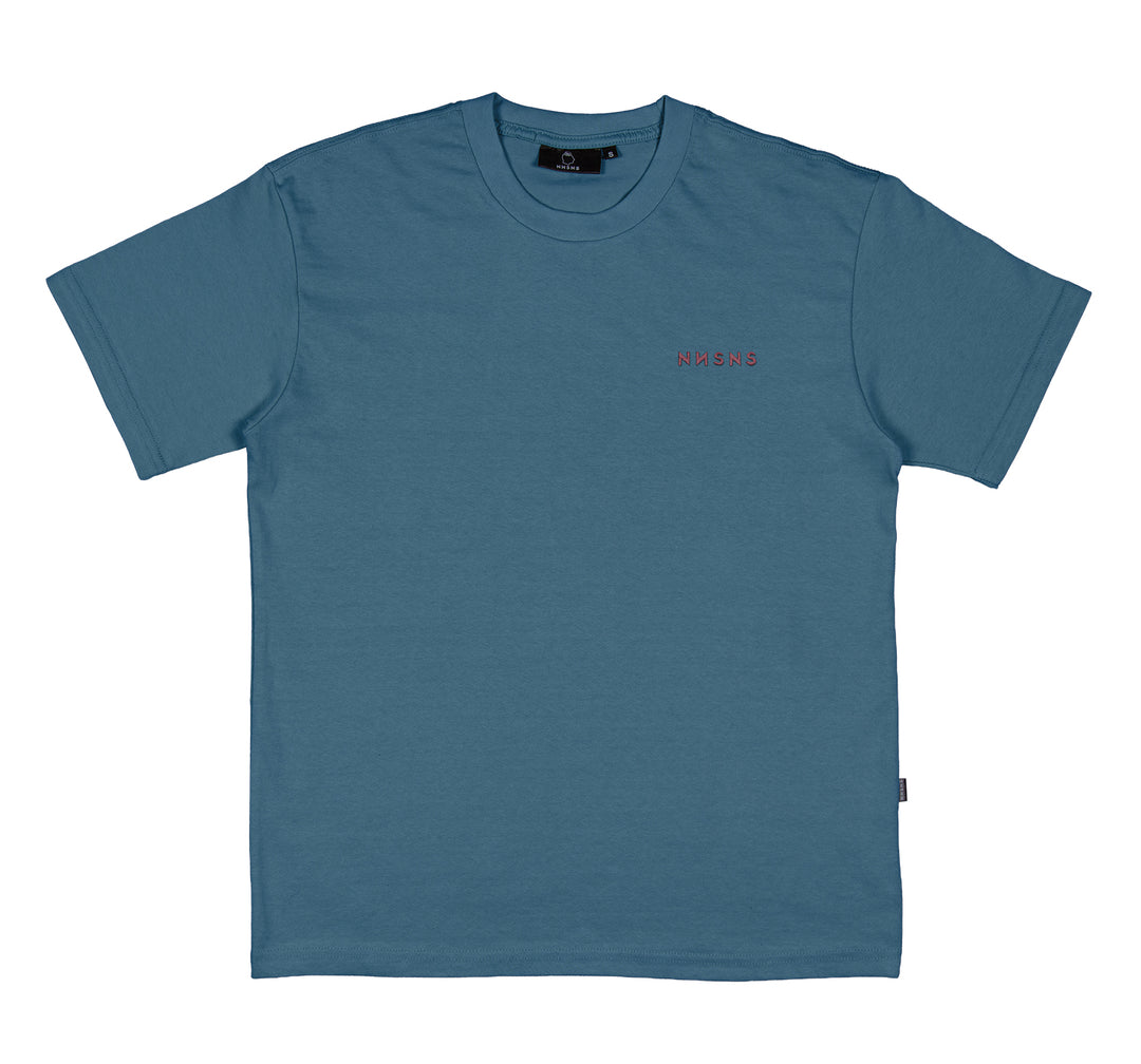 Nnsns Embroidered Tee Nnsns Embroidered Slate/Burgundy