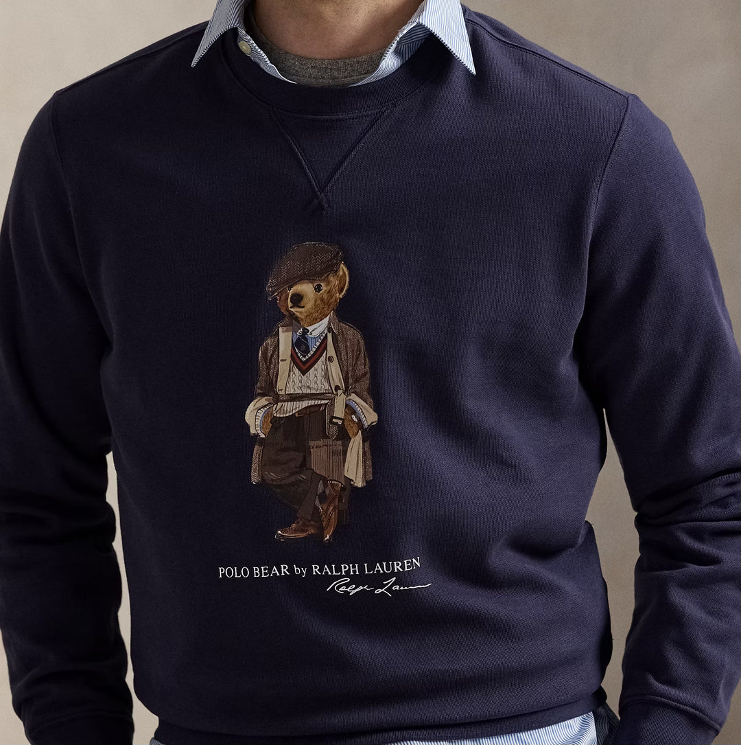 Polo Bear Fleec Faded Blue Hrtg Bear