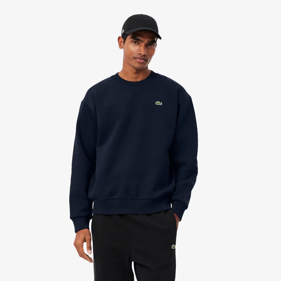 Sweatshirt Molleton Coton Navy Blue - The Road 1380