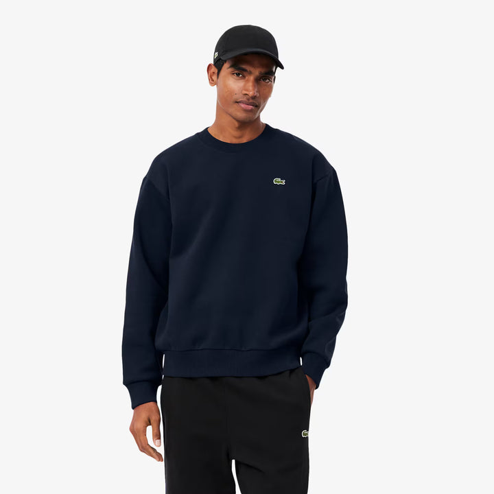 Sweatshirt Molleton Coton Navy Blue - The Road 1380