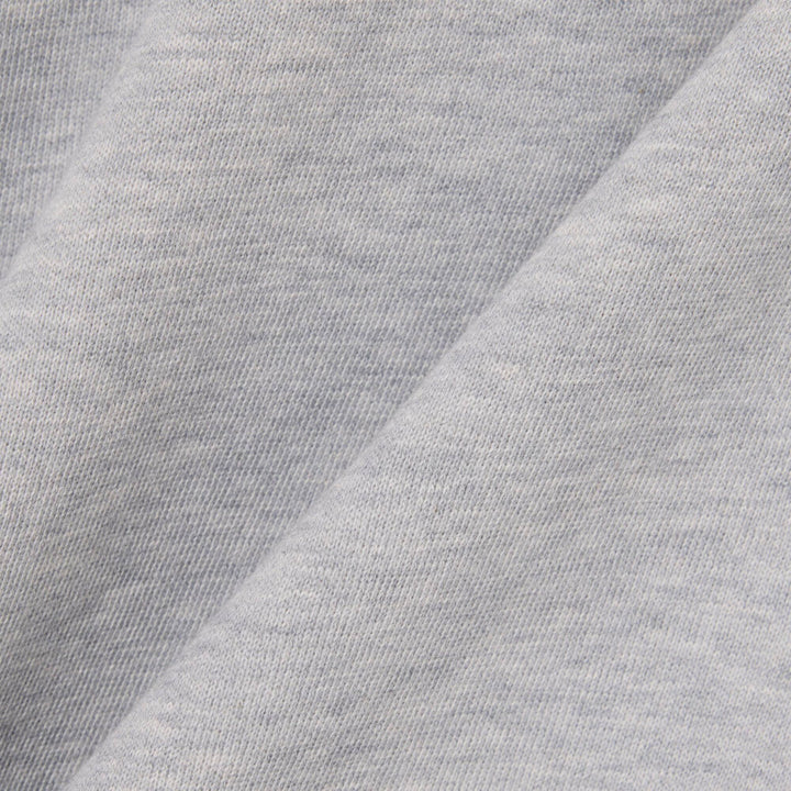 Sweatshirt Molleton Coton Silver Chine