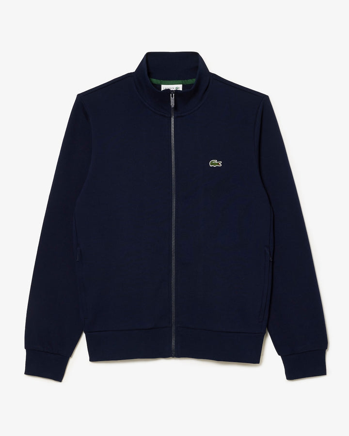 Sweatshirt Zippé Molleton Col Montant 1hs1 (col:16 Navy Blue
