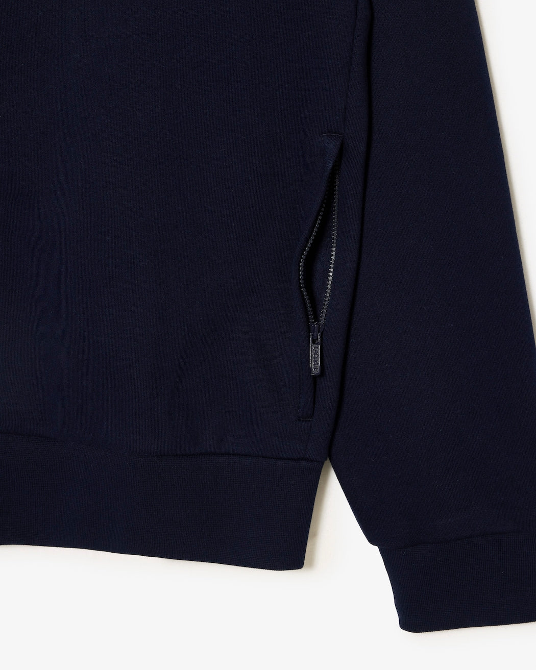 Sweatshirt Zippé Molleton Col Montant 1hs1 (col:16 Navy Blue