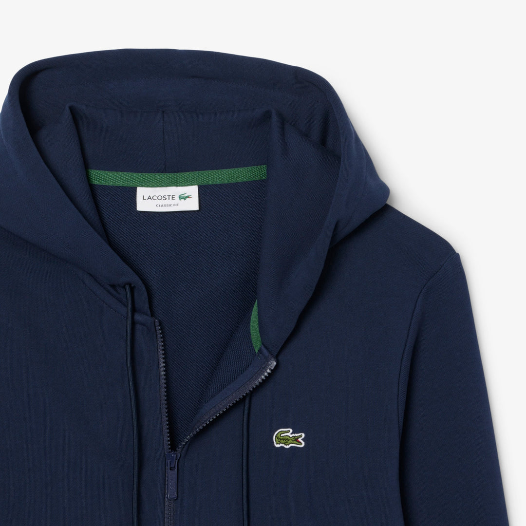 Sweatshirt Zippé Classic Fit Molleton 1hs1 (col:16 Navy Blue