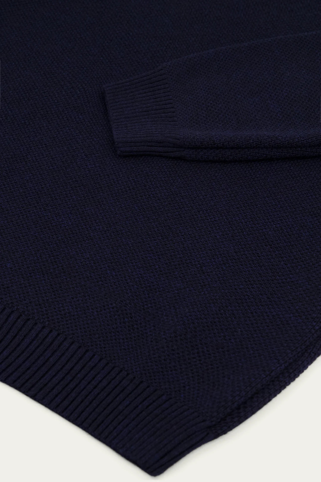 Rond Youri Pull Col Rond Navy
