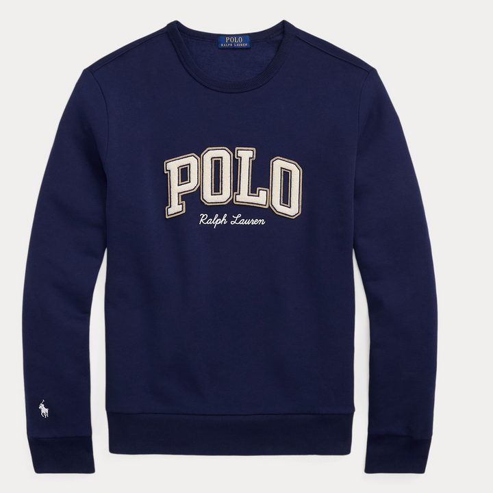 Logo Fleece Sweatshirt Cruise Navy