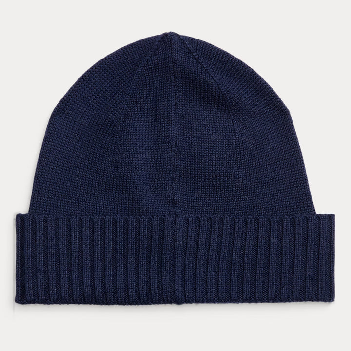 Signature Pony Wool Beanie Hunter Navy
