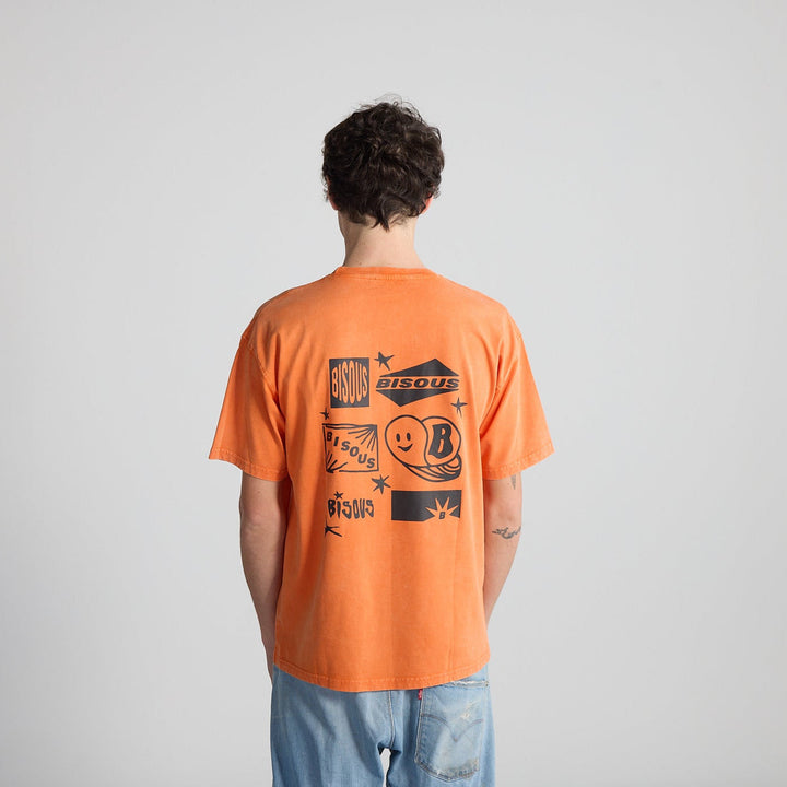 Tshirt Flyer Washed Orange Washed Orange