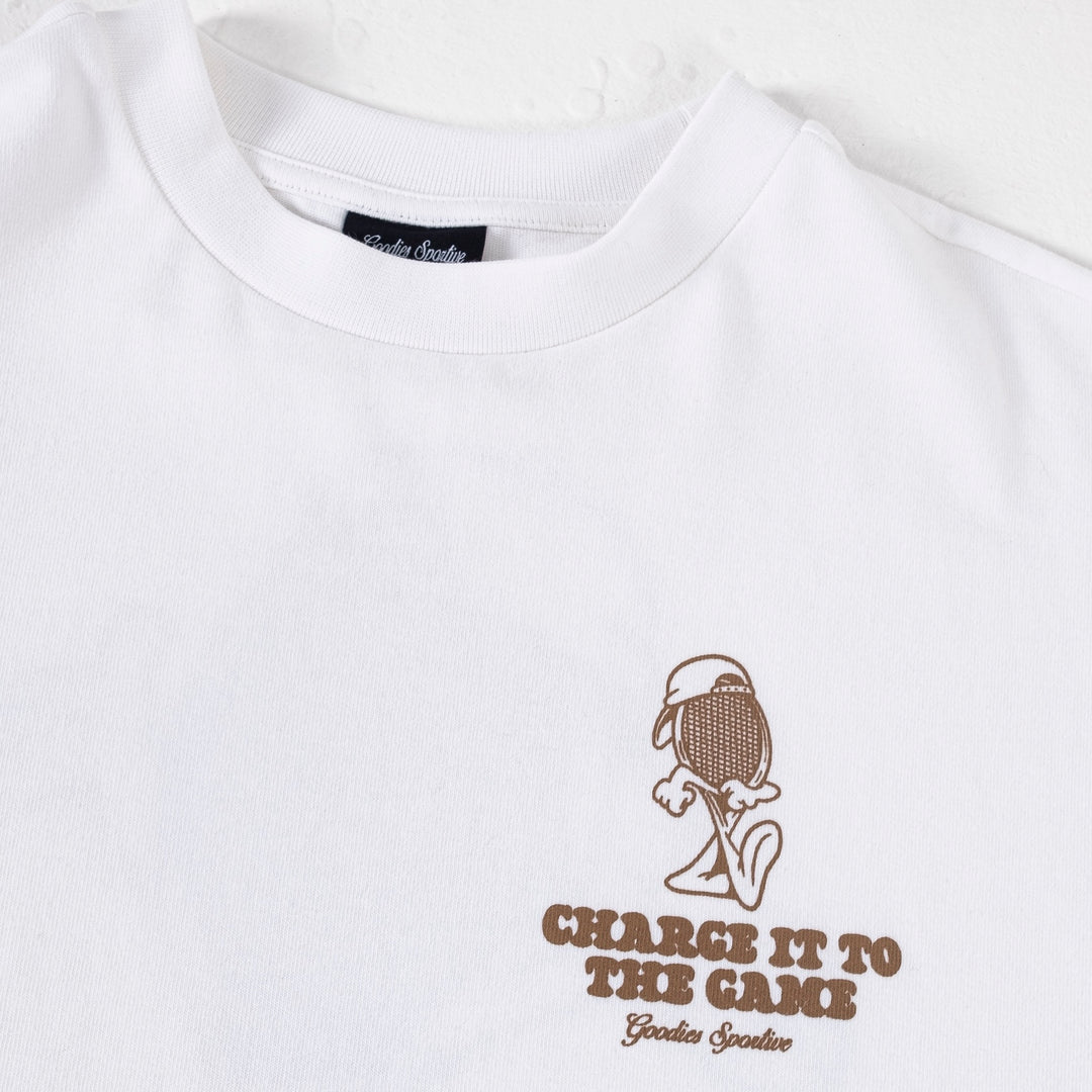 Tennis Chocolate Tee White