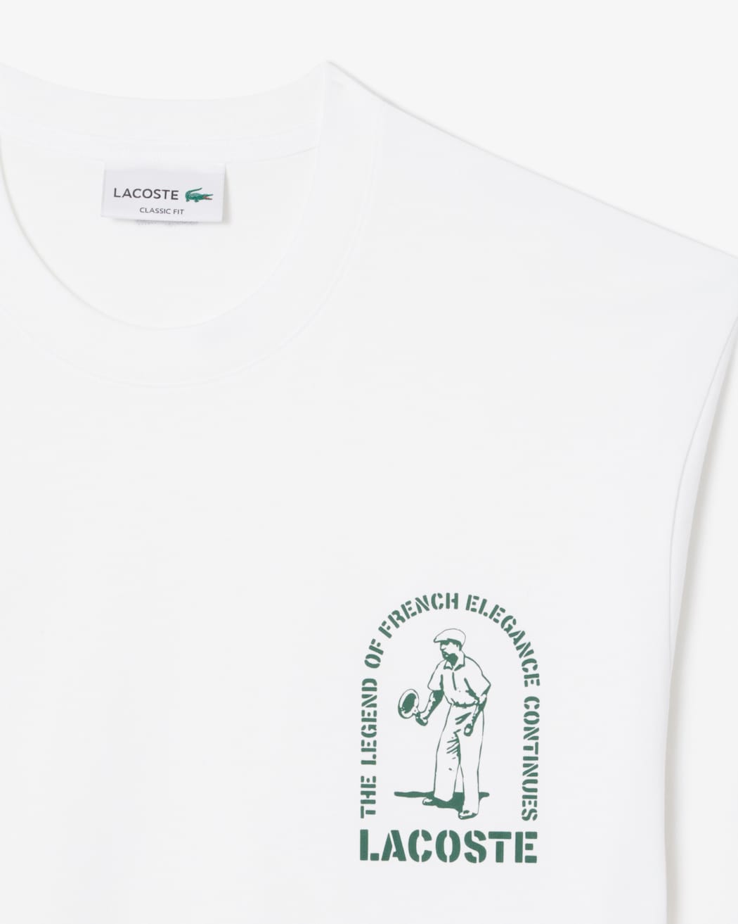 T-shirt Coton épais Imprimé 1ht1 White - The Road 1380