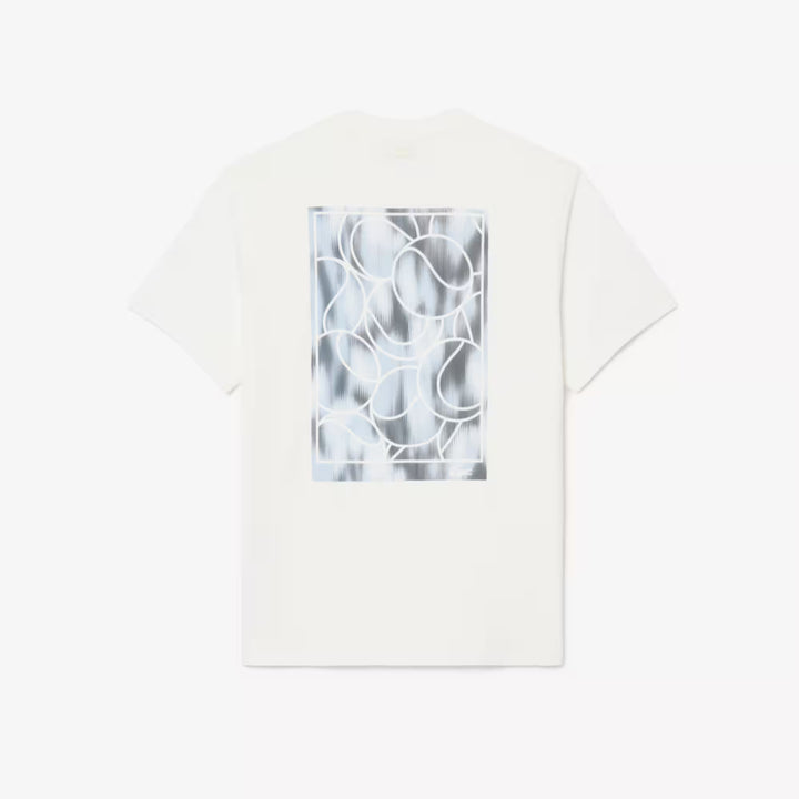 T-shirt Jersey Imprimé Tennis Graphique Flour