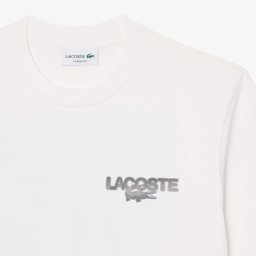 T-shirt Jersey Imprimé Tennis Graphique Flour