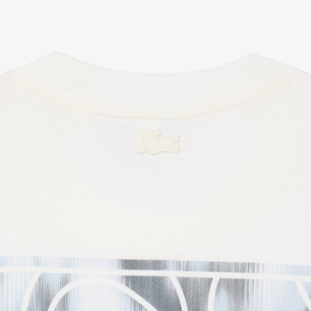 T-shirt Jersey Imprimé Tennis Graphique Flour