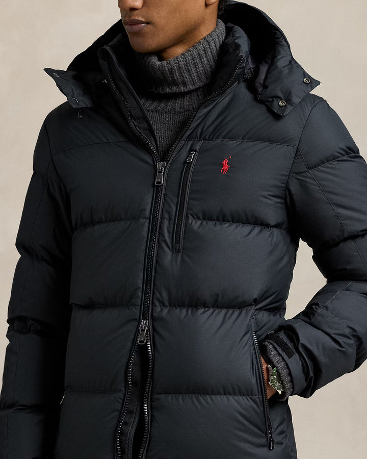The Gorham Down Jacket Polo Black