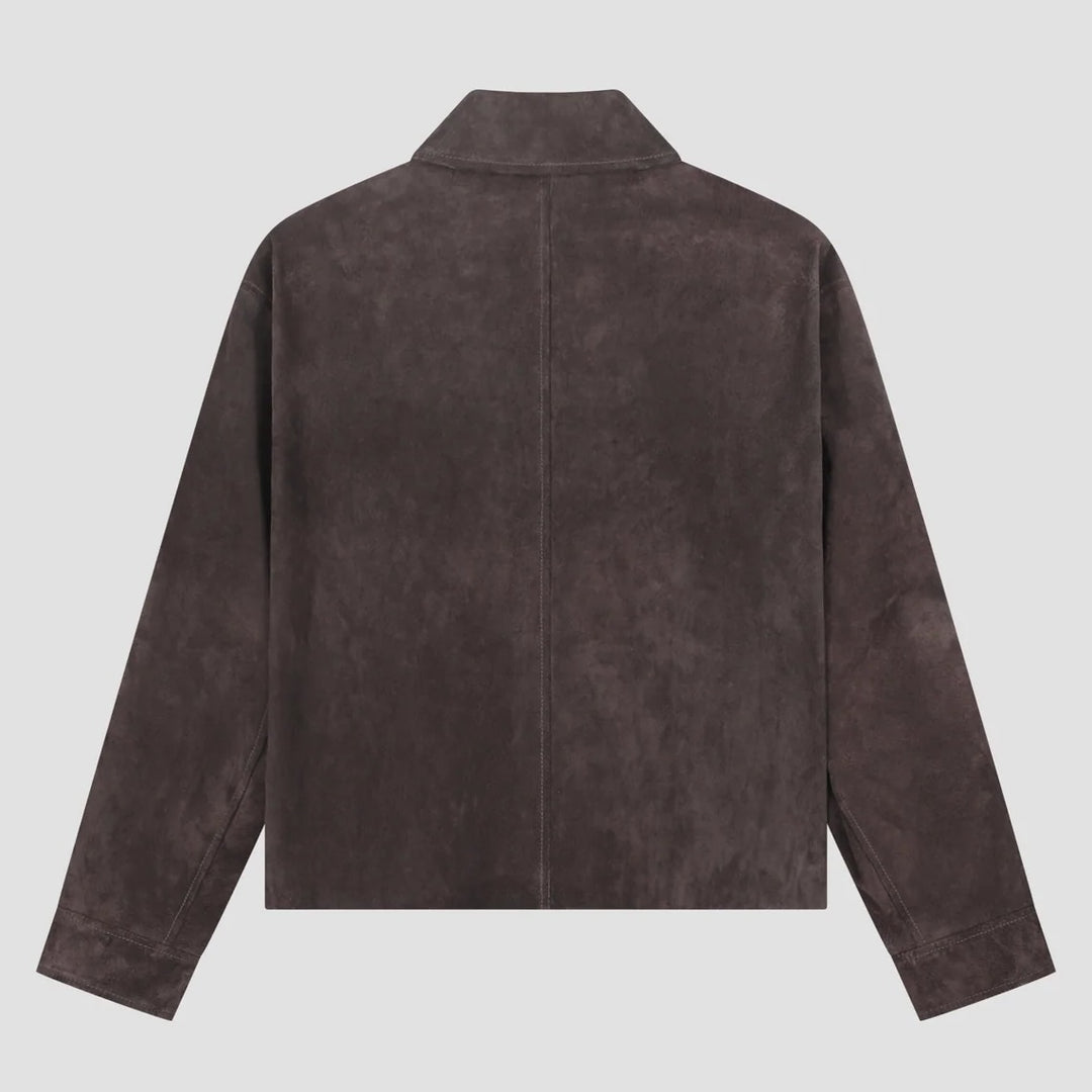 Suede Jacket Chocolate Plum - The Road 1380