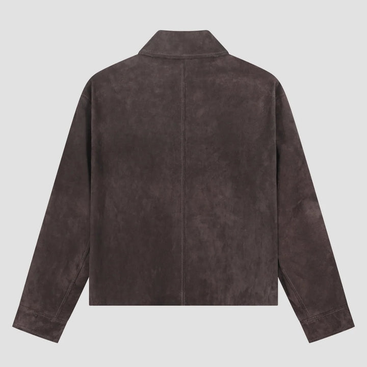 Suede Jacket Chocolate Plum - The Road 1380