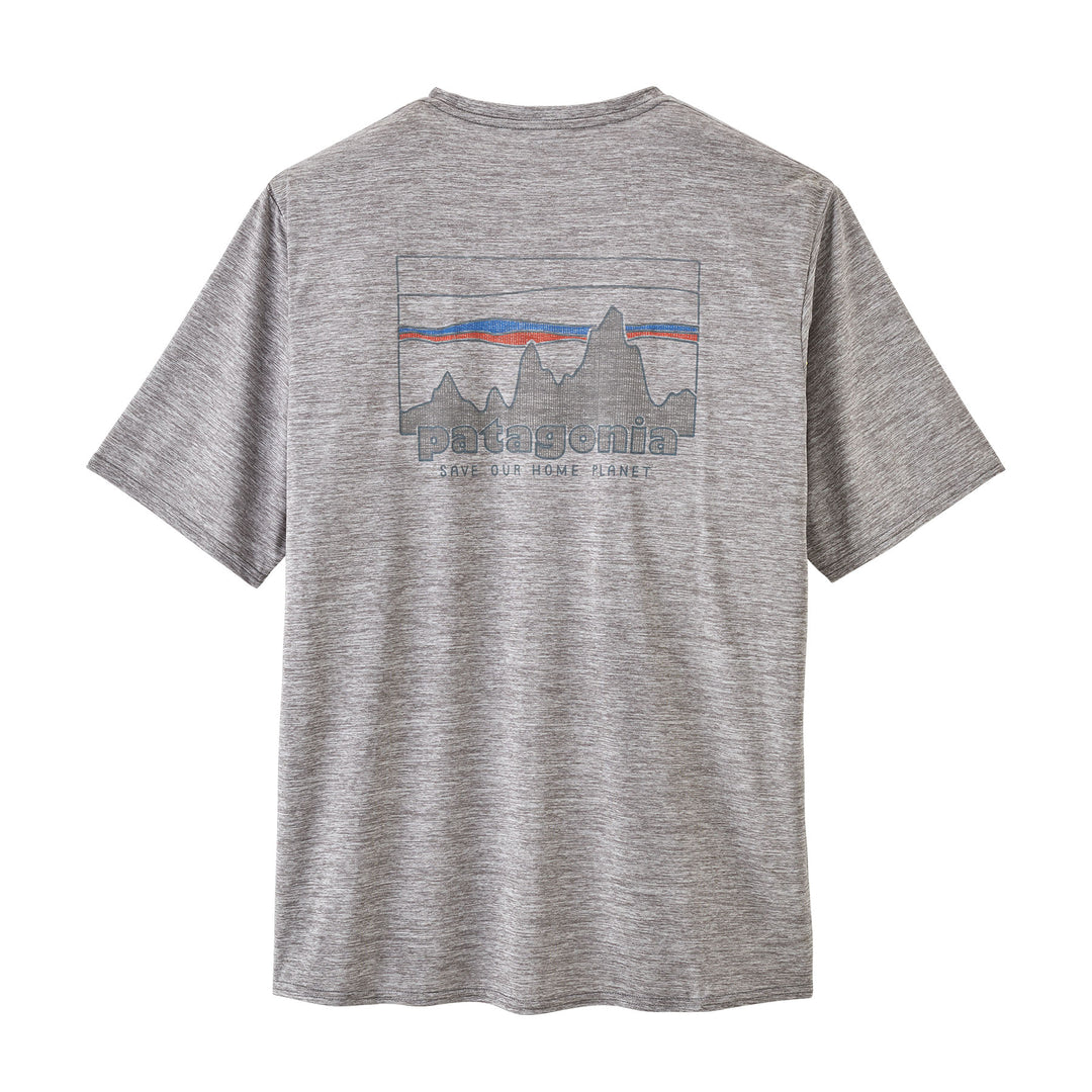 M's Cap Cool Daily Graphic Shirt '73 Skyline: Feather Grey - The Road 1380