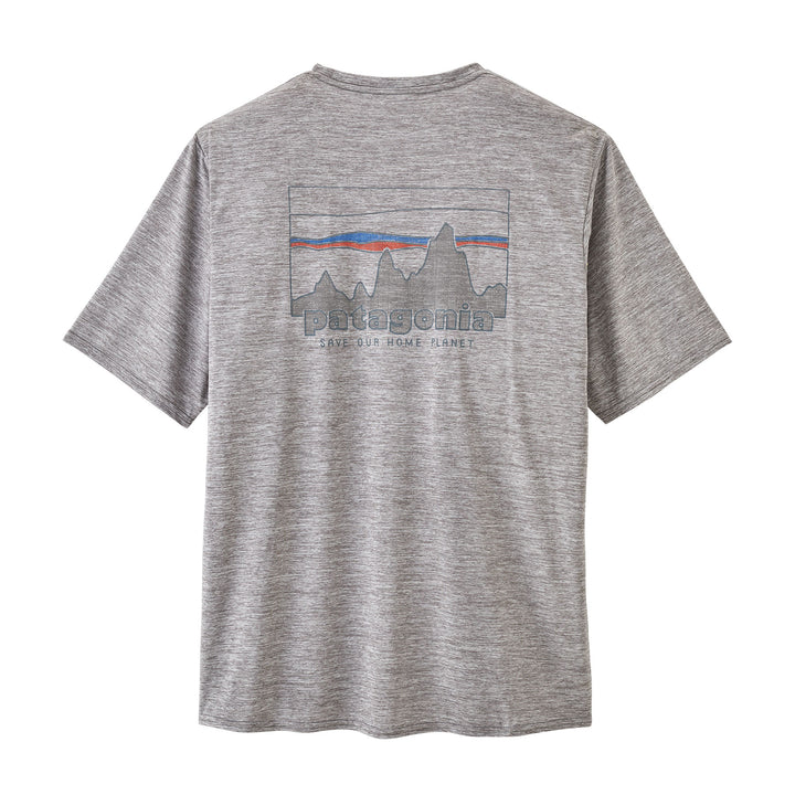M's Cap Cool Daily Graphic Shirt '73 Skyline: Feather Grey - The Road 1380