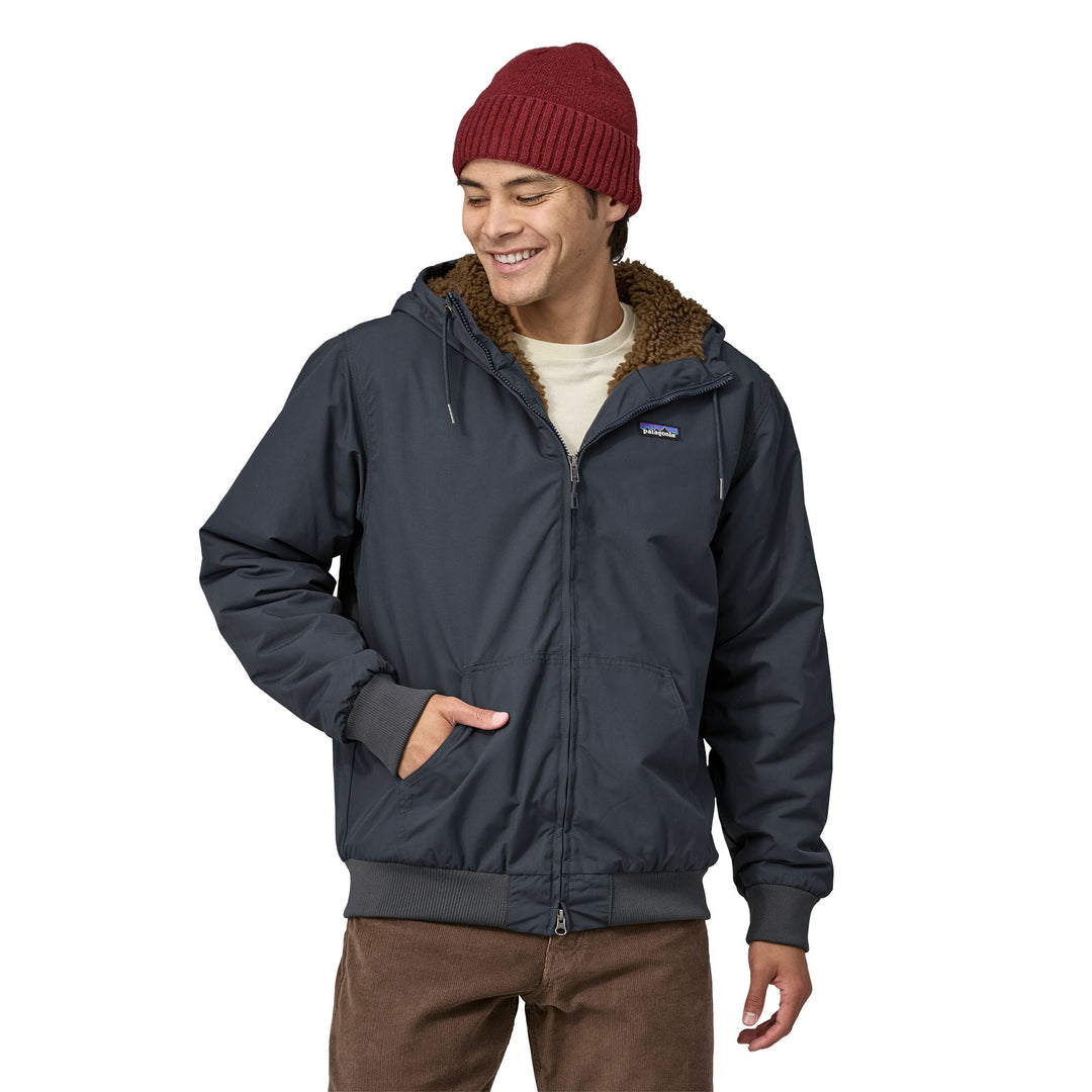 M's Lined Isthmus Hoody Smolder Blue