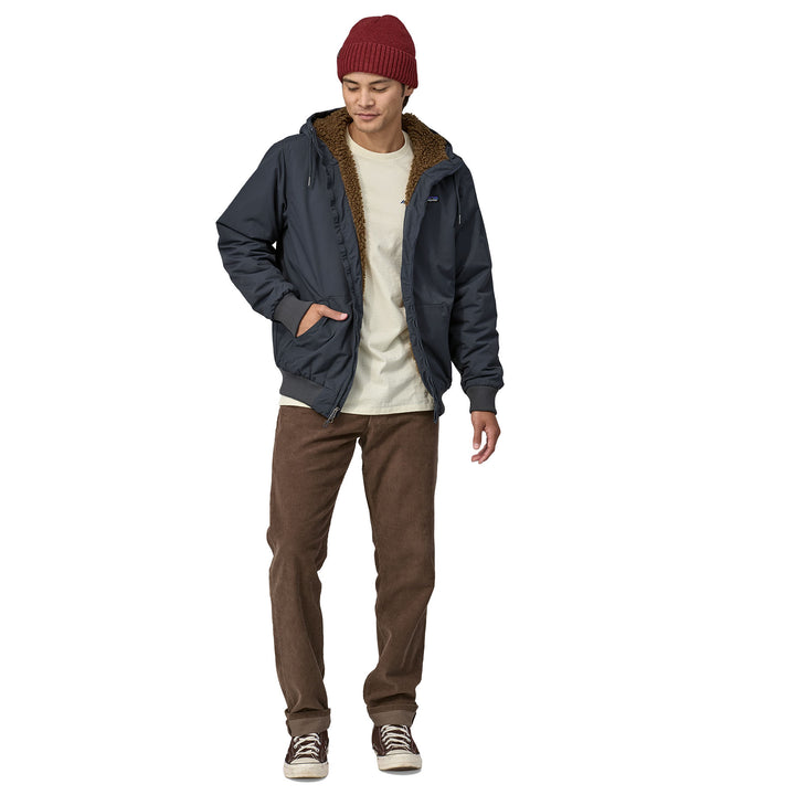 M's Lined Isthmus Hoody Smolder Blue