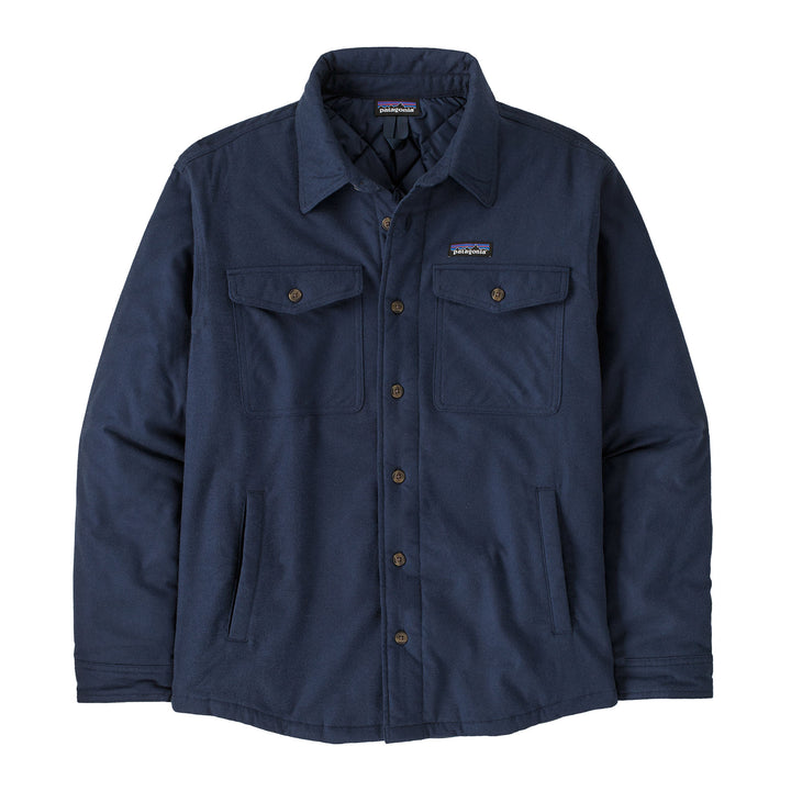 M's Lw Insulated Fjord Flannel Shirt New Navy